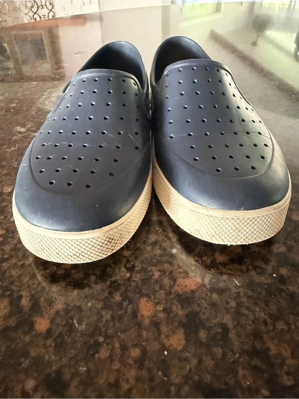 Slip-On Perforated Casual Shoes